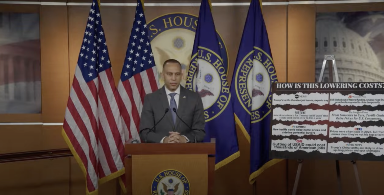 Jeffries Questions Democratic Leverage as Republicans Control All Branches of Government